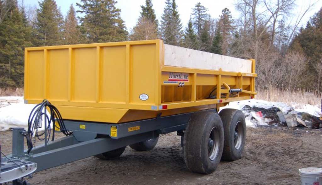 Horstline Equipment — RX Series Dump Trailers RX160